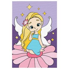 Школа талантов Картина по номерам "Феечка" 21х15 см (4992646)