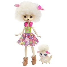 Кукла Enchantimals Лорна Барашка с любимой зверюшкой, 15 см, FNH25