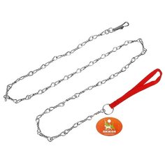 Поводок для собак Пижон 3105750 красный 1.8 м 3 мм