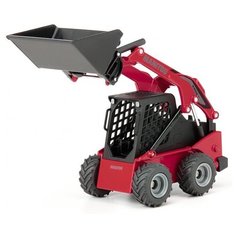 Погрузчик Siku Manitou 3300V с бортовым поворотом (3049) 1:32 14.3 см красный/черный