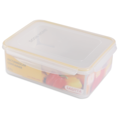 DOSH | HOME Контейнер Sagitta 2.3 л прозрачный/желтый