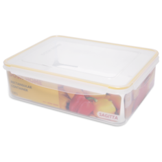 DOSH | HOME Контейнер Sagitta 3.8 л желтый/прозрачный