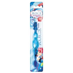 Зубная щетка R.O.C.S. Kids 3-7 лет, синий