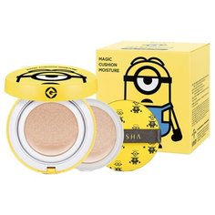 Missha Тональное средство Minions Edition M Magic Cushion Moisture Special Set, 30 г, оттенок: тон 21