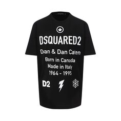 Хлопковая футболка Dsquared2