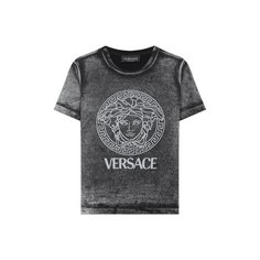Хлопковая футболка Versace