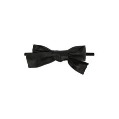 Кожаный галстук-бабочка Saint Laurent