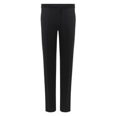 Брюки из шерсти и шелка Ermenegildo Zegna