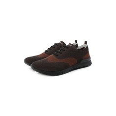 Текстильные кроссовки Kiton