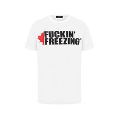 Хлопковая футболка Dsquared2