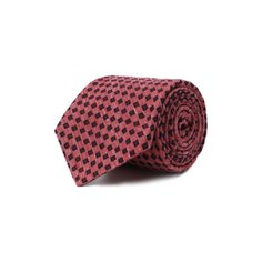 Галстук из шерсти и шелка Kiton