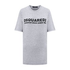 Футболка из хлопка и вискозы Dsquared2