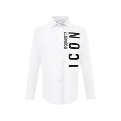 Хлопковая рубашка Dsquared2