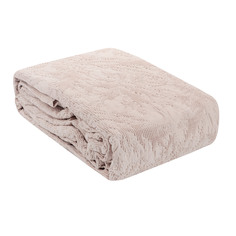 Покрывало жаккардовое Laroche 260х260 Бежевый