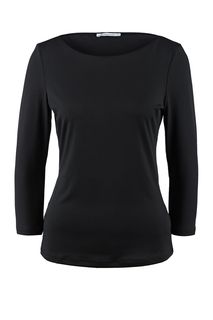 Однотонная футболка с рукавами три четверти Zarina