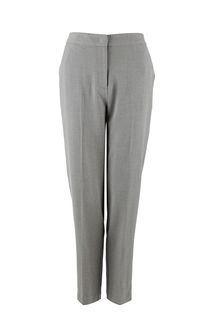 Зауженные серые брюки в классическом стиле Zarina