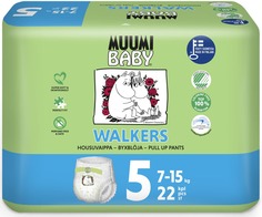 Подгузники-трусики Muumi Walkers Maxi+ 5 (7-15 кг), 22 шт.