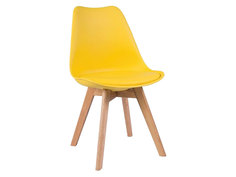 Стул FRANKFURT Желтый, искусственная кожа Stool Group