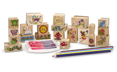 Набор печатей Melissa & Doug Сад для Фей