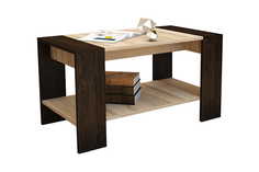 Журнальный стол Горизонт Квадро Дуб кантербери/дуб сонома, светло-коричневый, 12СЖКС