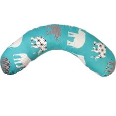 Подушка WB для беременных AmaroBaby 170х25 Слоники