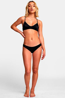 Низ купальника Rvca Solid Cheeky, black, S