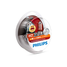 Лампа PHILIPS H7 X-treme Vision G-force 12V 55W PX26d (компл.2шт)