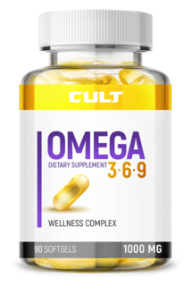 Omega-3-6-9 Cult 1000 мг капсулы 90 шт.