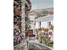 Картина по номерам Белоснежка "В провинции Гранада", 40x50