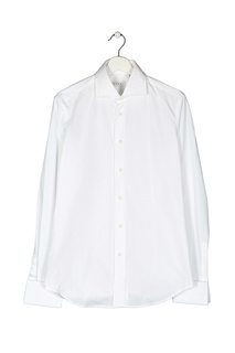 Рубашка мужская ROSSI RS0003 (BAG47A7U GIZA01) белая 39 IT