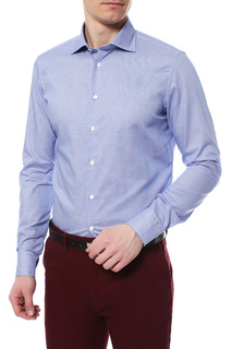 Рубашка мужская ROSSI RS0011 (BAG47A7U HC0105) синяя 41 IT