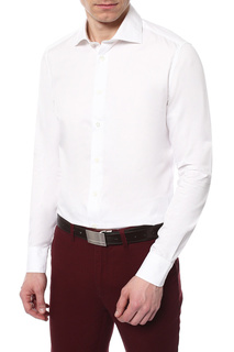 Рубашка мужская ROSSI RS0008 (BAG47A7U GIZA2B) белая 43 IT
