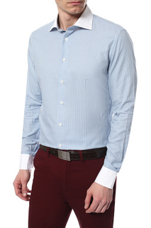 Рубашка мужская ROSSI RS0014 (BAG47A7U GRIZ08/UC1401) белая 41 IT