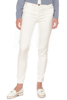 Брюки женские Maria Grazia Severi 5PW05042560-1 белые 40 IT