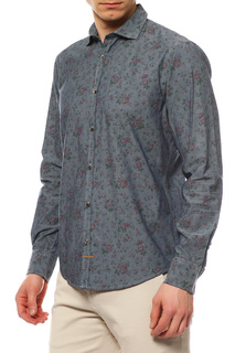 Рубашка мужская TRU TRUSSARDI 524081 синяя M