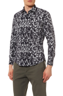 Рубашка мужская BAWER 2RY03012-03 синяя XS
