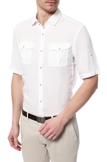 Рубашка мужская TRU TRUSSARDI 624034 белая 39 IT