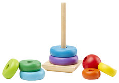 Развивающая игрушка Melissa and Doug Радужная пирамидка