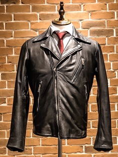 Кожаная куртка мужская EMILIO ROMANELLI P208 черная 48