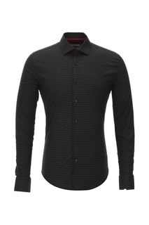 Рубашка мужская BAWER 2RY90012-01 черная XXL