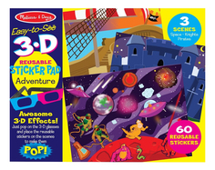 Набор для творчества Melissa&Doug творчество приключения С 3D Очками (9375)
