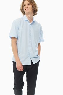 Рубашка мужская Conti Uomo WH1736-05-K06 голубая XXXL