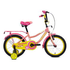 Велосипед 16" Forward Funky 19-20 г Коралловый/Фиолетовый/RBKW0LNG1032