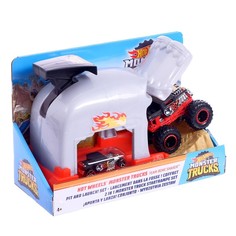 Игровой набор Монстр-Трак «Пусковой гараж» Hot Wheels