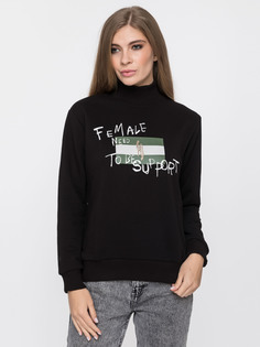 Свитшот женский DAIROS GD69300696 черный S