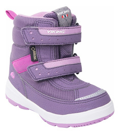 Ботинки детские Viking, цв.фиолетовый р.21