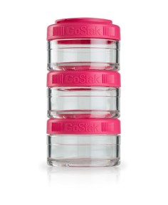 Контейнеры BlenderBottle GoStak 3 контейнера x 60 мл Pink малиновый