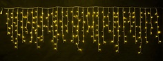 Гирлянда электрическая Мастерская Деда Мороза PVCICICLE-3*0.9-208LEDS-Y цвет желтый