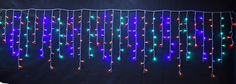Гирлянда электрическая Мастерская Деда Мороза PVCICICLE-3*0.9-208LEDS-M МЕРЦАЮЩАЯ мульти