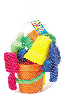 Набор : 15 игрушек для песочницы в сетке 30311 Keenway